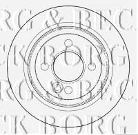 BORG & BECK bbd4627 -  Тормозной диск